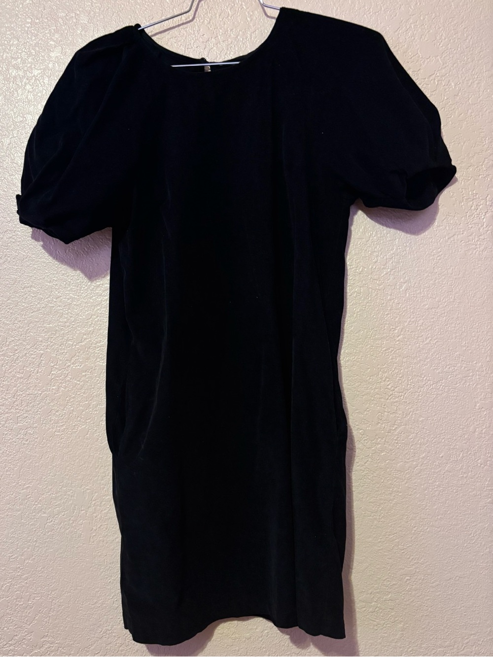Women’s Black Velvet babydoll dress